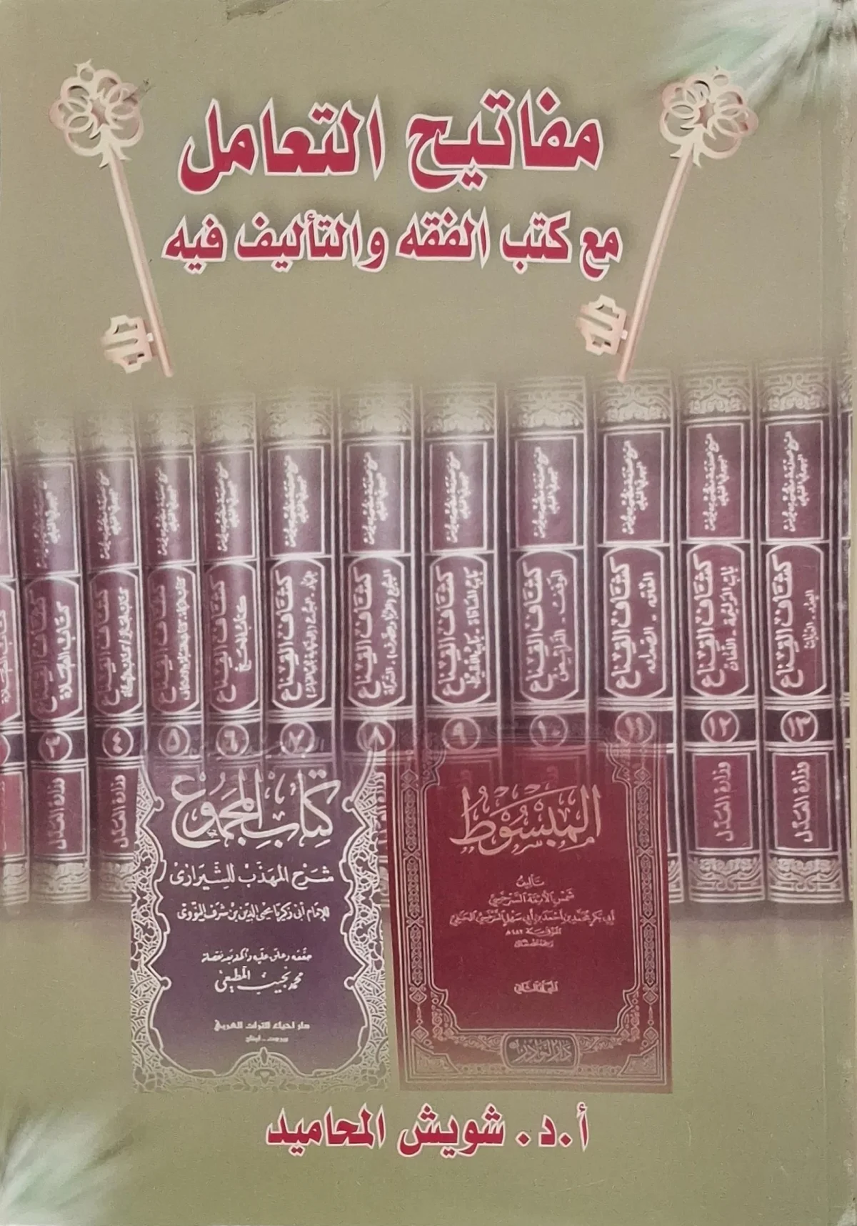 غلاف كتاب مفاتيح التعامل مع كتب الفقه والتأليف فيه